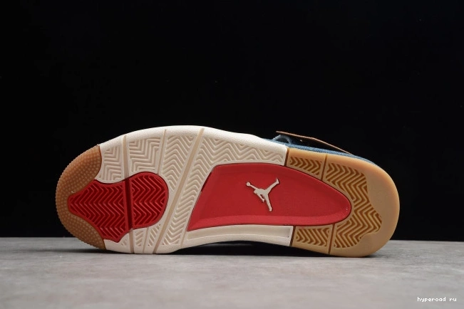 Denim x AO2571-401 Levi's Nike Air Jordan 4 0710